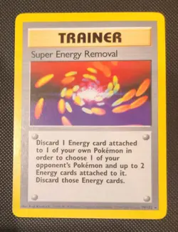 Pokemon Card: Super Energy Removal 79/102 - Base Set 1999-2000 (4th Print UK) - Image 1