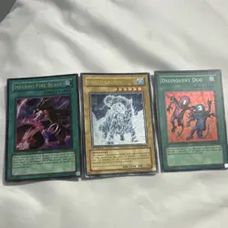 Yu-Gi-Oh! TCG Spell Dinosaur Card Lot Inferno Fire Blast Frostosaurus Duo - Image 1