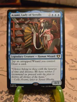 MTG Azami, Lady of Scrolls Commander Masters Regular Rare NM - Image 1