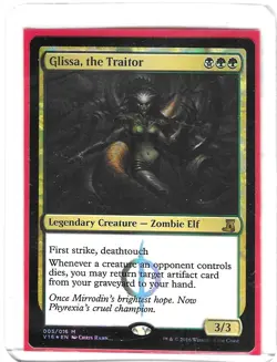 Glissa, the Traitor #5 M - NM - Magic the Gathering - Foil - MTG - Image 1