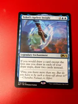 1x TEFERI'S AGELESS INSIGHT - M21/Murders - MTG - Magic the Gathering - Image 1
