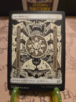 MTG Plains (267) Full Art Phyrexia: All Will Be One Regular NM - Image 1