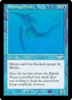 Magic MTG - Shifting Sliver - Legions - EXC - EN - Image 1