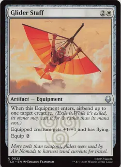 Glider Staff U Avatar: The Last Airbender 22 NM MTG - Image 1