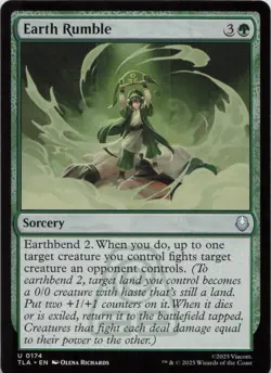 Earth Rumble U Avatar: The Last Airbender 174 NM MTG - Image 1