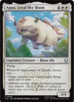 Appa, Loyal Sky Bison U Avatar: The Last Airbender 9 NM MTG - Image 1