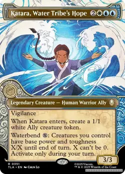 Katara, Water Tribe's Hope (Showcase) [TLA - 351] - NM [Normal] TCG MTG - Image 1