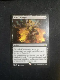 Vona's Hunger - Rivals of Ixalan (Magic/MTG) - Image 1