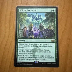 Will Of The Sultai - N/M - Tarkir Dragonstorm - MTG Magic The Gathering Card - Image 1