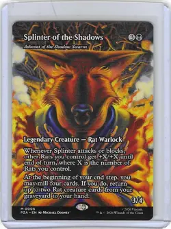 Splinter of the Shadows #6 M - Teenage Mutant Ninja Turtles TMNT MTG Non-Foil - Image 1