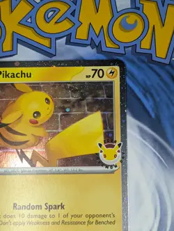 Pikachu 051 Cosmos Holo 2026 Pokemon Day Promo Pokemon Tcg Nm-Mt With Coin - Image 3