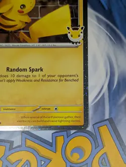 Pikachu 051 Cosmos Holo 2026 Pokemon Day Promo Pokemon Tcg Nm-Mt With Coin - Image 4
