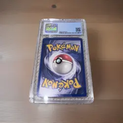 Pokemon League 1999 Black Star Promos Pikachu Blue Label CGC 8 NM/Mint - Image 2