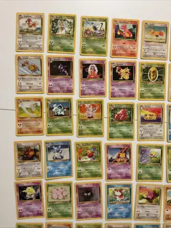 Large Base Set 2 Pokemon Lot- 87 Cards LP WOTC- 66.9% Of Master Set- No Holos - Image 2