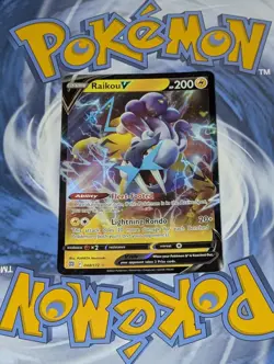 Raikou V 048/172 Swsh09: Brilliant Stars Holo Pokemon Tcg Nm - Image 3