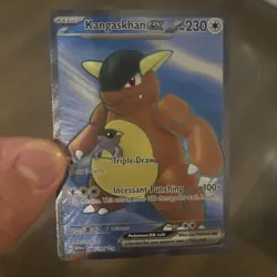 2023 Pokemon KANGASKHAN EX #190/165 Scarlet & Violet 151 Ultra Rare English - Image 1