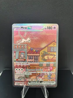 Pokemon Scarlet Violet Mew EX 053 Black Star Promo - Image 1