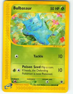 Bulbasaur - 94/165 Expedition Base Set - Pokemon TCG - 2002 - Image 1