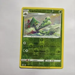 Pokemon - Cacturne - 005/163 - Reverse Holo - Battle Styles - Image 1
