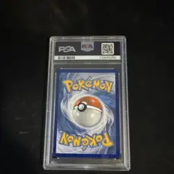 Pokemon Houndoom EX 153/162 Ultra Rare Full Art Breakthrough Holo PSA 8 - Image 2
