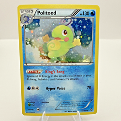 Pokemon TCG - Politoed - 18/111 - Cosmos Holo Swirl - XY: Furious Fists - Image 1