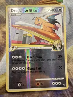 Pokemon TCG Dragonite FB 56/147 Reverse Holo Supreme Victors LP FREE SHIPPING - Image 1