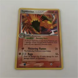 Pokemon Typhlosion 034 Nintendo Promo Holo 110HP Stage 2 Burning Aura Rage - Image 1