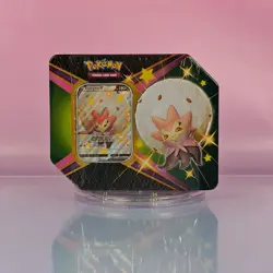 POKEMON TCG SHINING FATES TIN ELDEGOSS V SEALED - Image 1