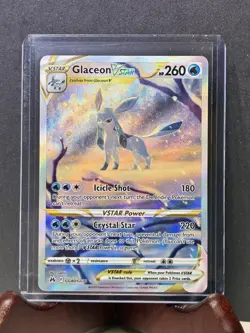 Pokemon Glaceon VSTAR Ultra Rare Full Art Holo 260 HP GG40/GG70 Crown Zenith - Image 1