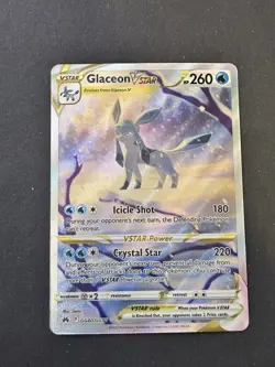 Pokemon Glaceon VSTAR Ultra Rare Full Art Holo 260 HP GG40/GG70 Crown Zenith - Image 2