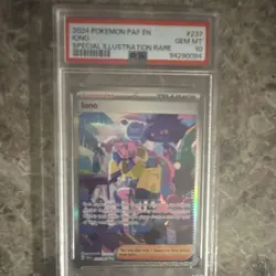 Pokemon TCG Iono 237/091 SV: Paldean Fates Special Illustration Rare Holo PSA 10 - Image 1