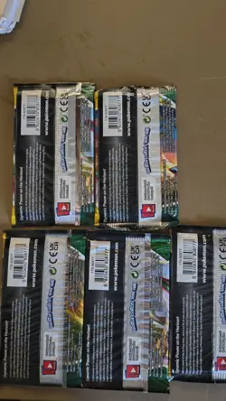 Pokemon TCG Sword Shield Evolving Skies Booster Packs, Lot of 5, New Sealed - Image 1