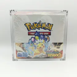 🃏Pokemon TCG Booster Box Premium Magnetic Acrylic Display Case X2 - Image 1