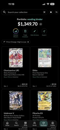 253 Card Vender LOT Pokemon Binder Collection WoTC, Modern, Promos, Stamps, SARs - Image 2