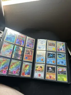 253 Card Vender LOT Pokemon Binder Collection WoTC, Modern, Promos, Stamps, SARs - Image 5