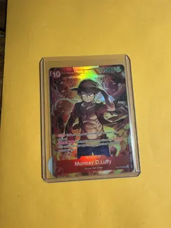 Monkey.D.Luffy (Treasure Booster Set) ST10-006 One Piece Promotion Cards Foil - Image 1