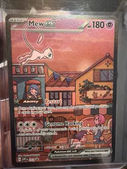 Mew EX SVP 053 Pokemon TCG Scarlet & Violet 151 UPC Promo Card Mint/Nm Condition - Image 1