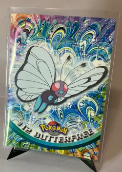 Topps Pokemon Card #12 Butterfree Non Holo 1999 - Image 1
