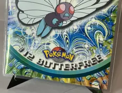 Topps Pokemon Card #12 Butterfree Non Holo 1999 - Image 4