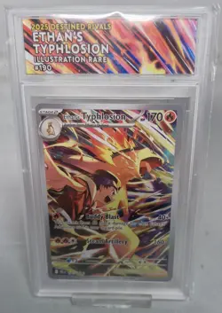 Pokemon TCG Ethans Typhlosion Full Art Card Destined Rivals 190/182 - Image 1