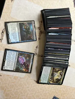 TMNT MTG Card Lot Over 100 Near Mint Cards ( Rare,UC,C,Token,Land ) #1 - Image 1