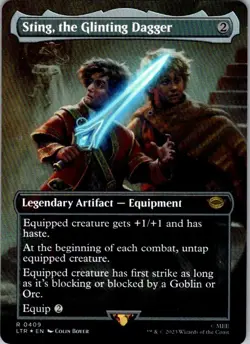 Magic | LTR | Sting, the Glinting Dagger (Borderless) | 409 | LP - Image 1