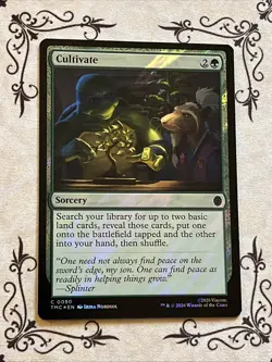 Cultivate (Surge Foil) Commander: Teenage Mutant Ninja Turtles Foil - Image 1