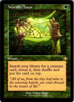 Magic | DMR | Worldly Tutor (Retro Frame) | 353 | NM - Image 1