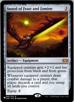 Magic | LIST | Sword of Feast and Famine | 296/332 | NM - Image 1