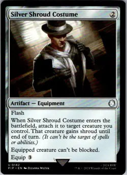 Magic | PIP | Silver Shroud Costume | 142 | NM - Image 1