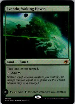 Magic | EOE | Evendo Waking Haven | 253 | NM | Foil - Image 1