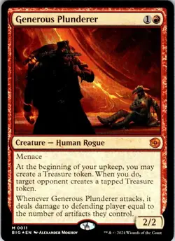 Magic | BIG | Generous Plunderer | 11 | NM | Foil - Image 1