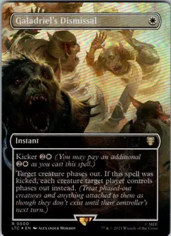 Magic | LTC | Galadriel's Dismissal (Borderless) | 500 | NM | Foil - Image 1