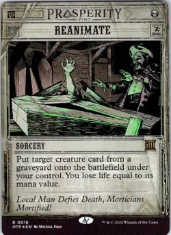 Magic | OTP | Reanimate | 18 | NM | Foil - Image 1
